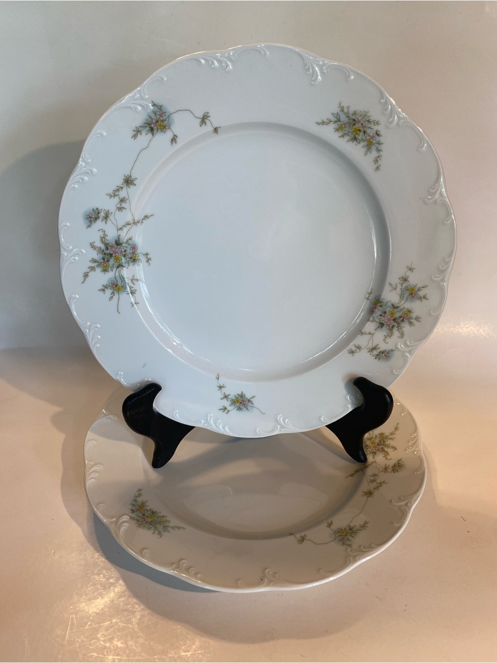 Vintage Rosenthal Group Dinner Plates Classic Rose Collection “Catherine” Set 2